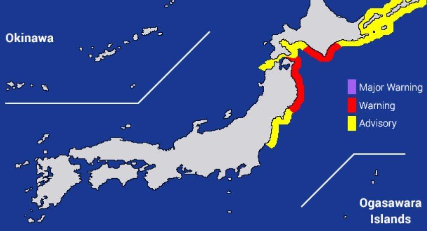 Japan Lifts Tsunami Warnings; Advisories In Effect